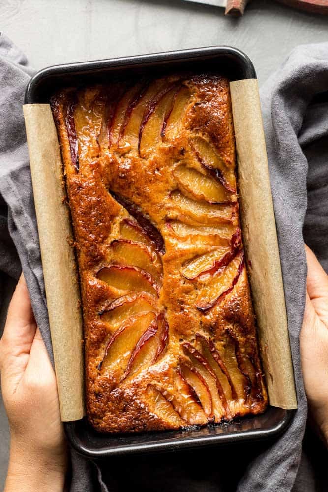 11. Vegan Spiced Plum Loaf