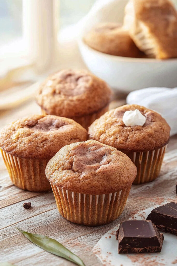 Baking the Cinnamon Muffins