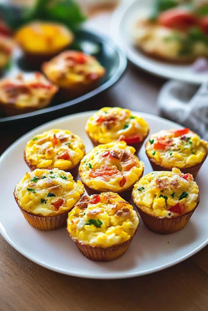 Baking the Egg Muffins