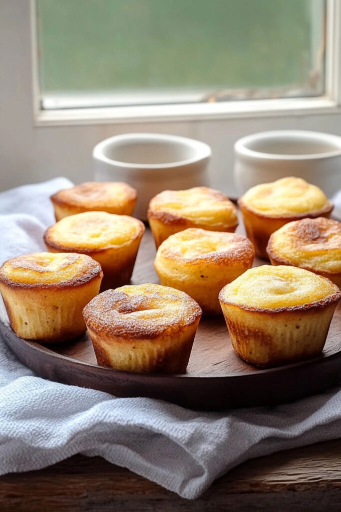 Baking the Mini Sausage Pancake Muffins