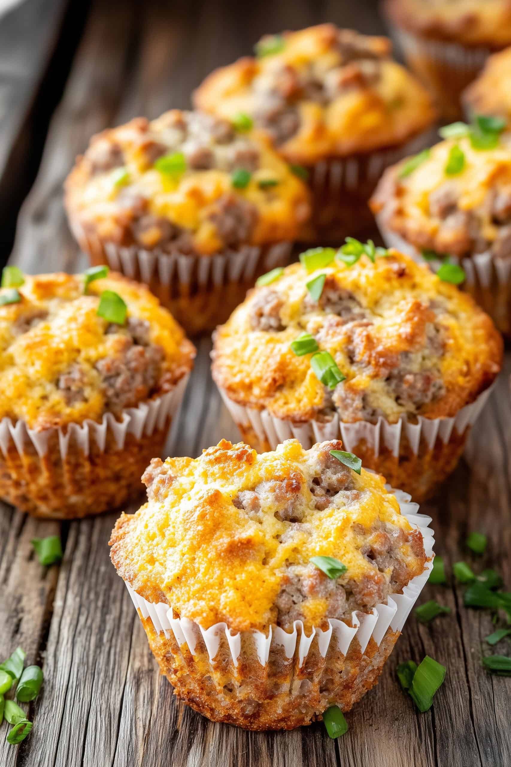 Bisquick Sausage Muffins