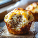 Cheesy Sausage Muffin