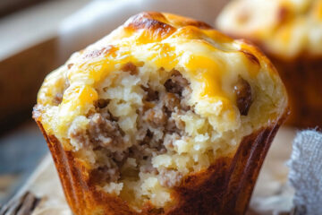 Cheesy Sausage Muffin