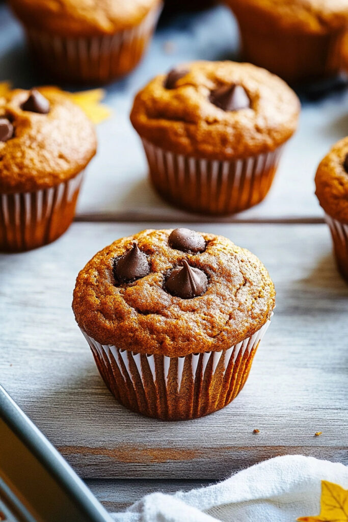 Instructions for Flourless Pumpkin Muffins