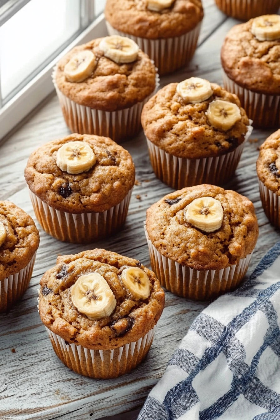 Peanut Butter Banana Muffins Recipe