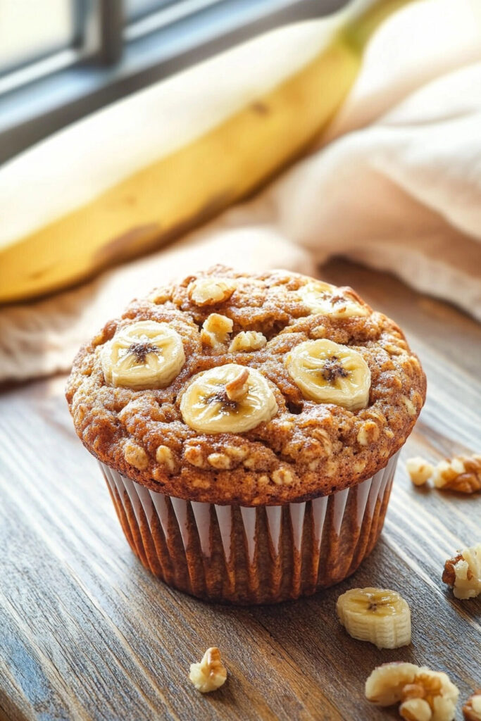 Prepare the Banana Nut Muffins