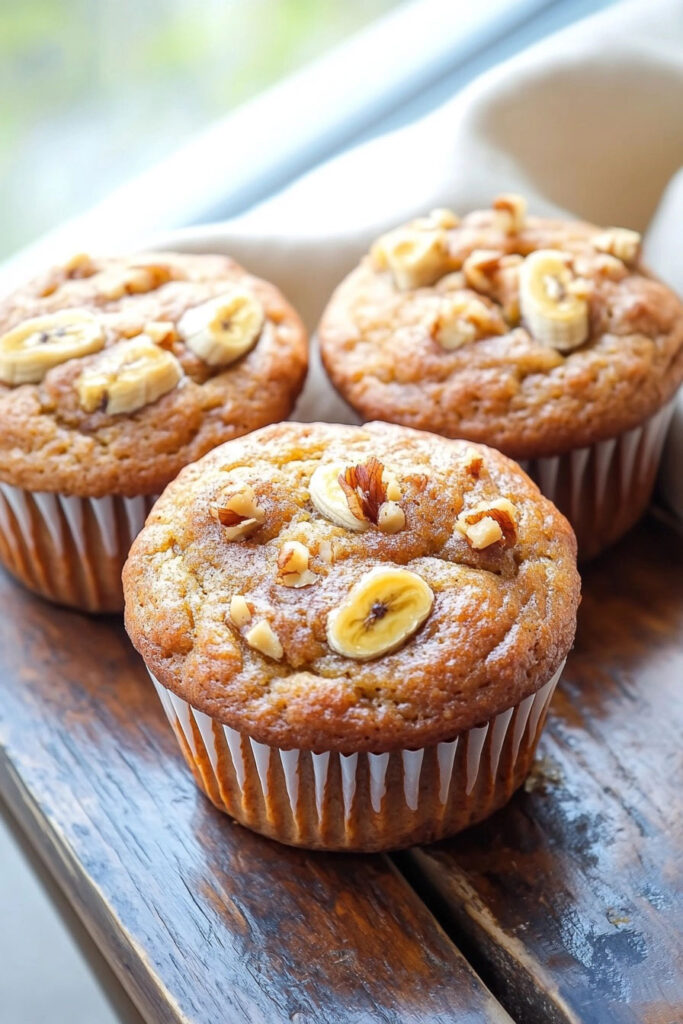 Serving Your Banana Nut Muffins