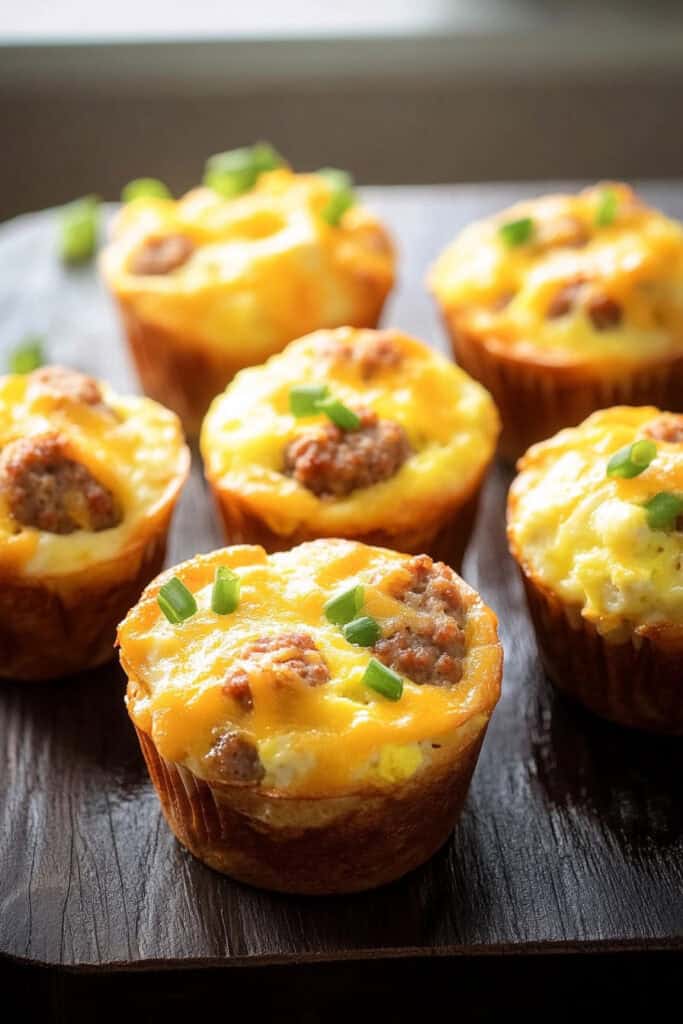 Storage Instructions Cheesy Sausage and Egg Muffins