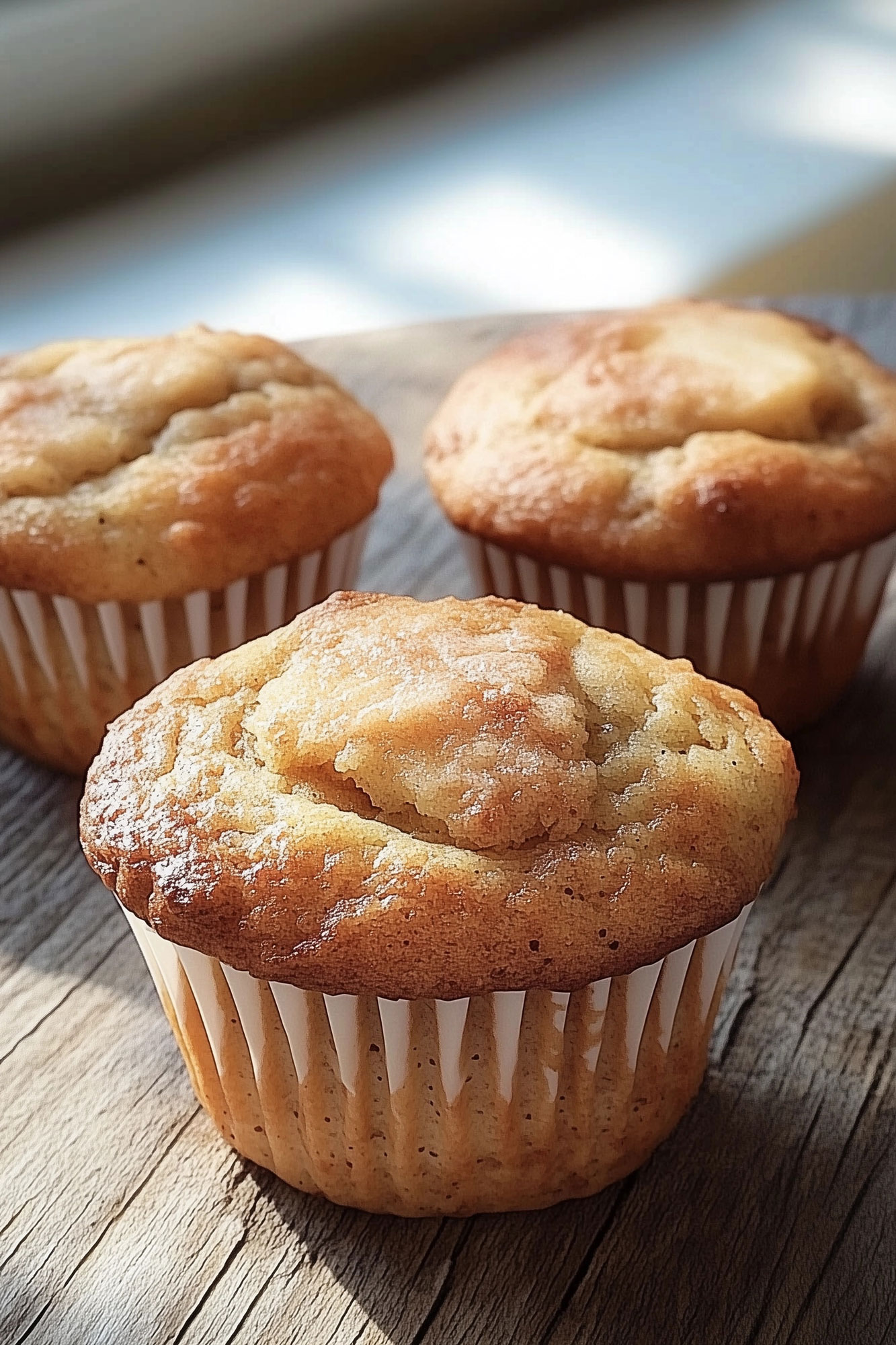 Apple Sour Cream Muffins