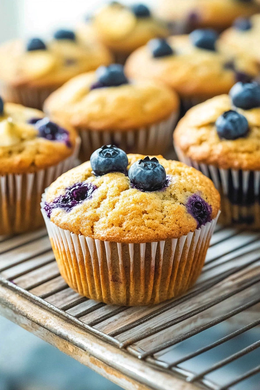 Banana Blueberry Muffins