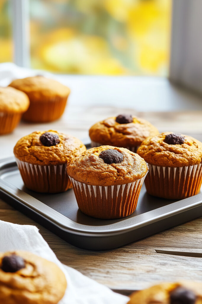 Flourless Pumpkin Muffins