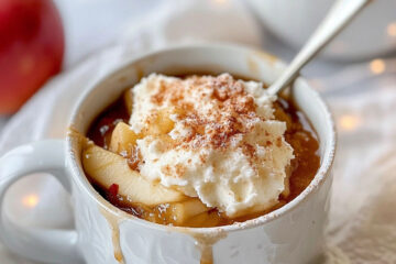 Apple Mug Cake