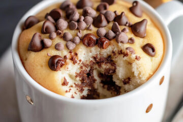 Chocolate Chip Mug Cake