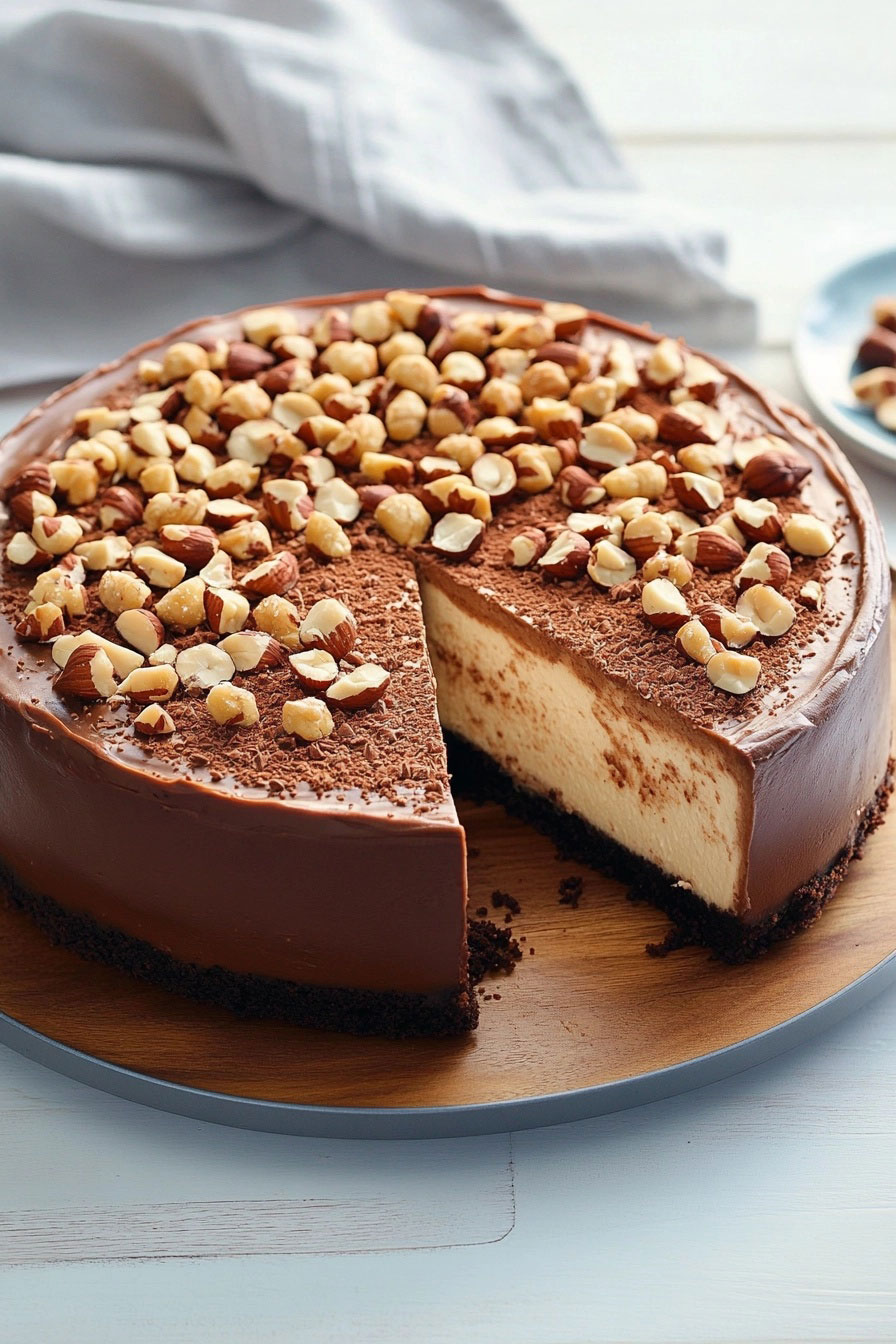 Chocolate Hazelnut Cheesecake