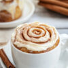 Cinnamon Roll Mug Cake