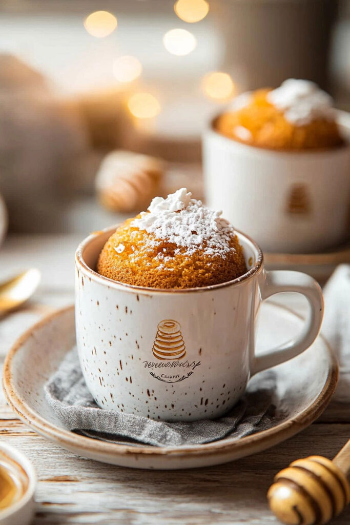 Honey Mug Cake