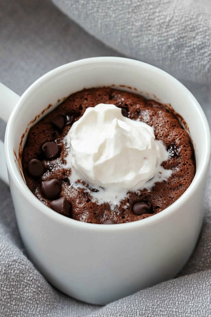 Instructions for Almond Flour Mug Cake