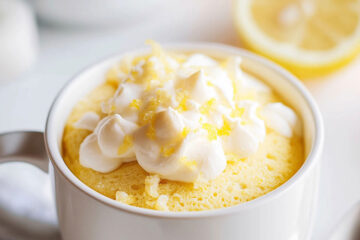 Lemon Mug Cake