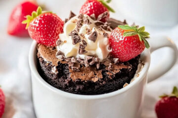 Microwave Brownie in a Mug