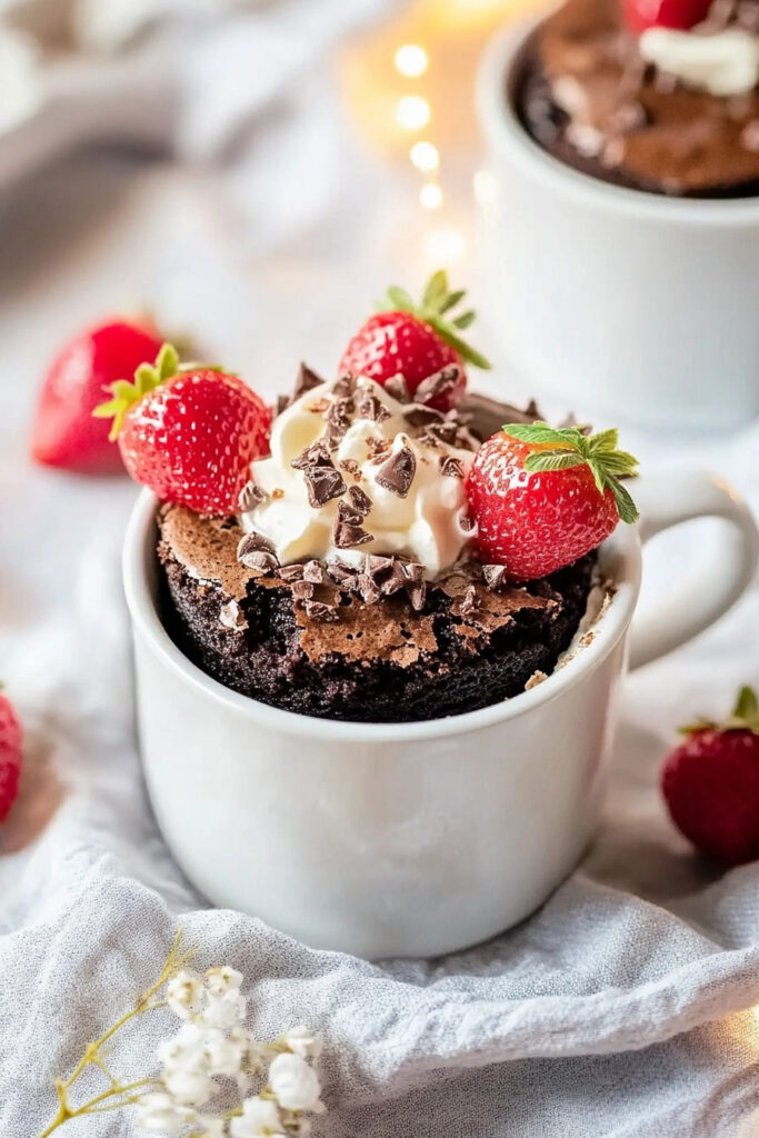 Microwave Brownie in a Mug