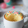 Microwave Vanilla Mug Cake