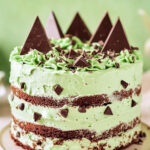 Mint Chocolate Chip Layer Cake Recipe