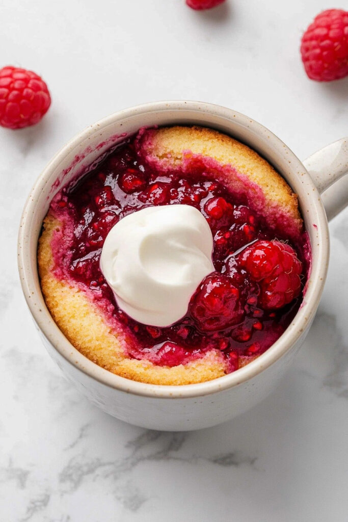 Nutritional Benefits of Raspberry Mug Cake