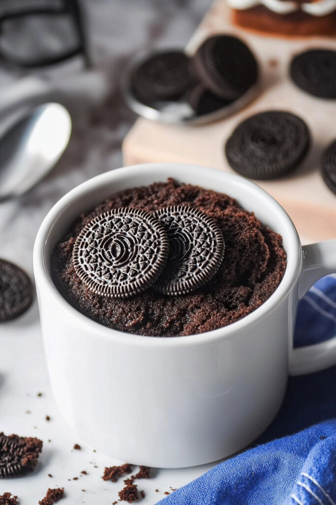 Oreo Mug Cake