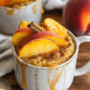 Peach Mug Cake