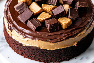 Peanut Butter Flourless Chocolate Cake Recipe