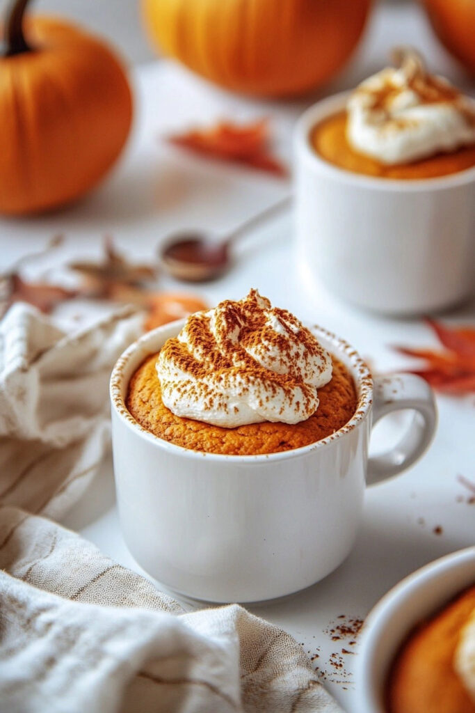 Pumpkin Mug Cake