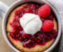 Raspberry Mug Cake