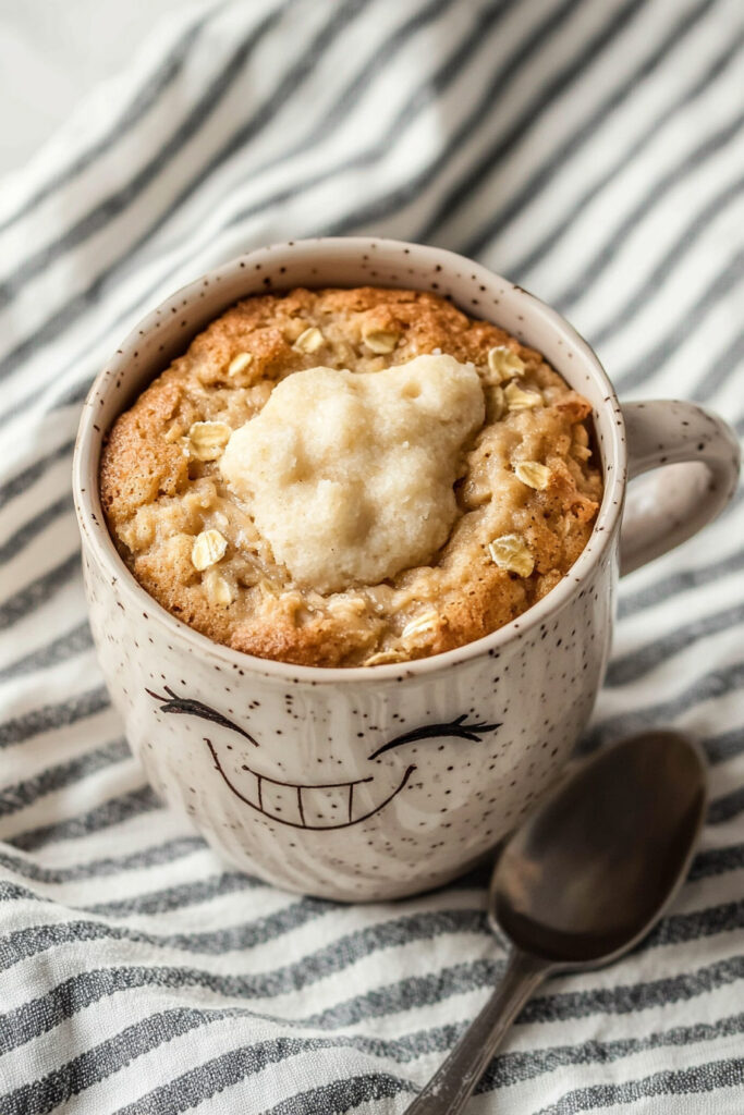 Serving Suggestions Oatmeal Mug Cake