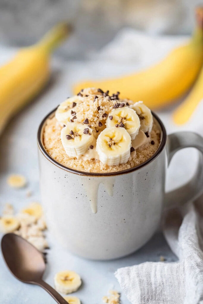 Serving Suggestions Your Banana Mug Cake