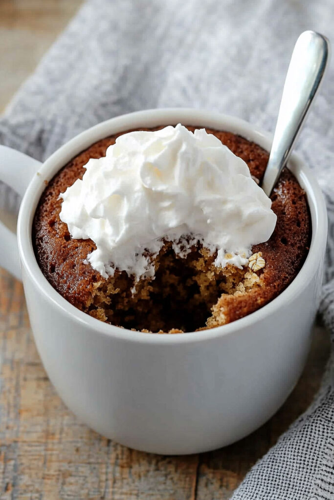 Serving Tips Almond Flour Mug Cake