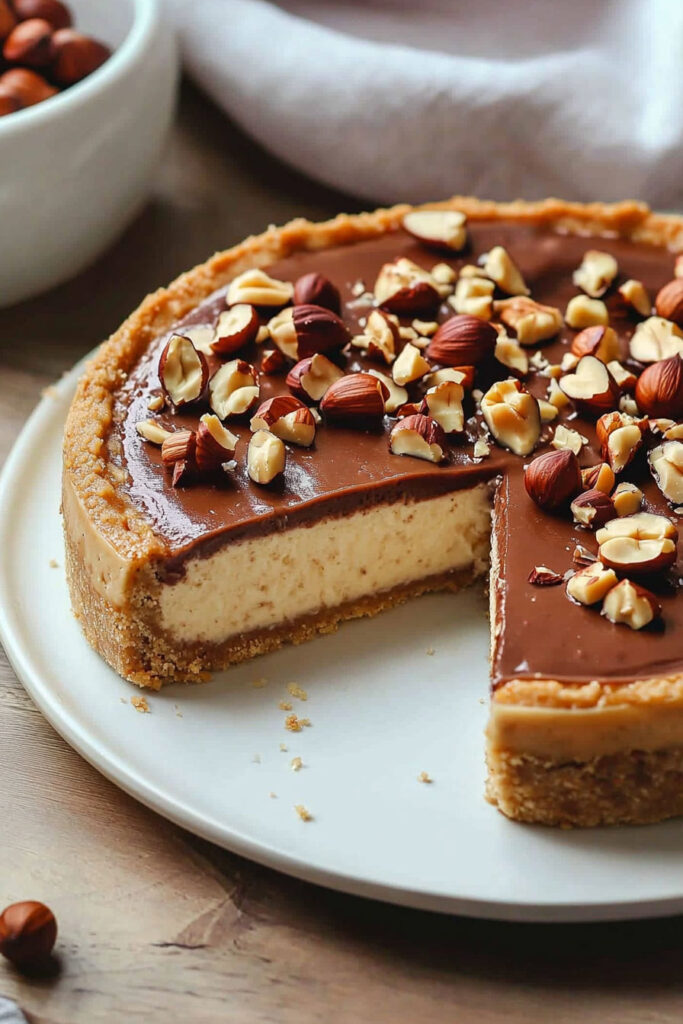 Serving Tips Nutella Cheesecake