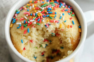 Sugar Cookie Mug Cake