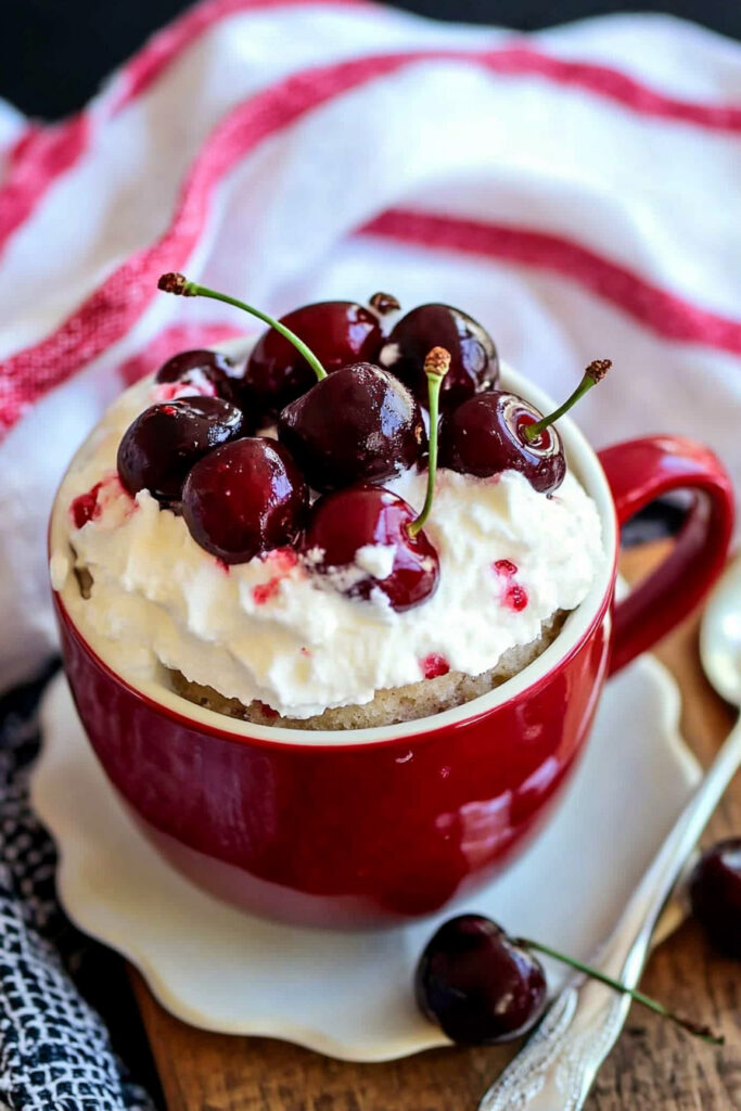 Tips for the Perfect Cherry Mug Cake