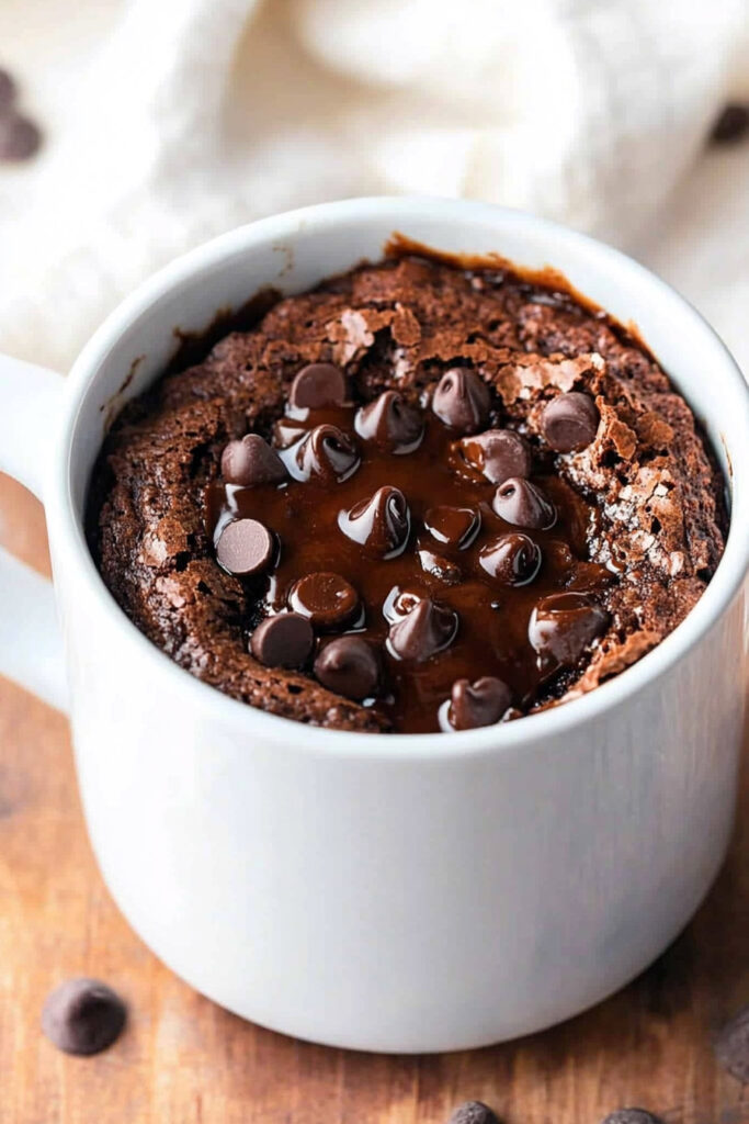 Topping Ideas Vegan Brownie in a Mug