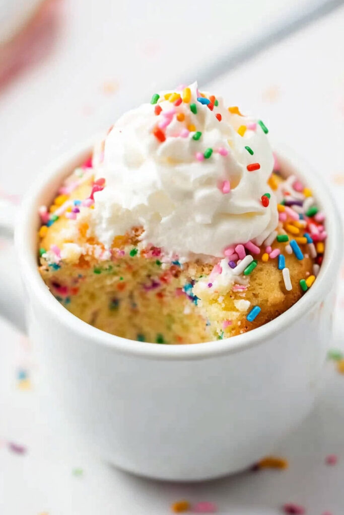 Topping Ideas for Your Funfetti Mug Cake