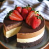 Triple Layer Cheesecake