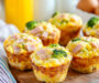 Breakfast Muffins with a Hash Brown Crust