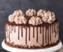 Decadent Chocolate Drip Cake with Mocha Buttercream Frosting