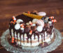 Chocolate Drip Candy Overload Cake