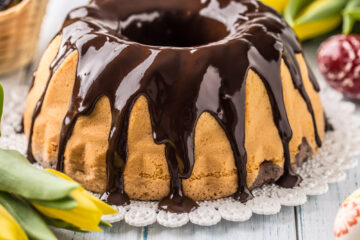 Chocolate Glazed Bundt Cake