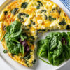 Cottage Cheese Egg and Sausage Frittata