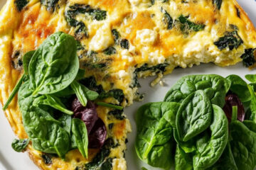 Cottage Cheese Egg and Sausage Frittata