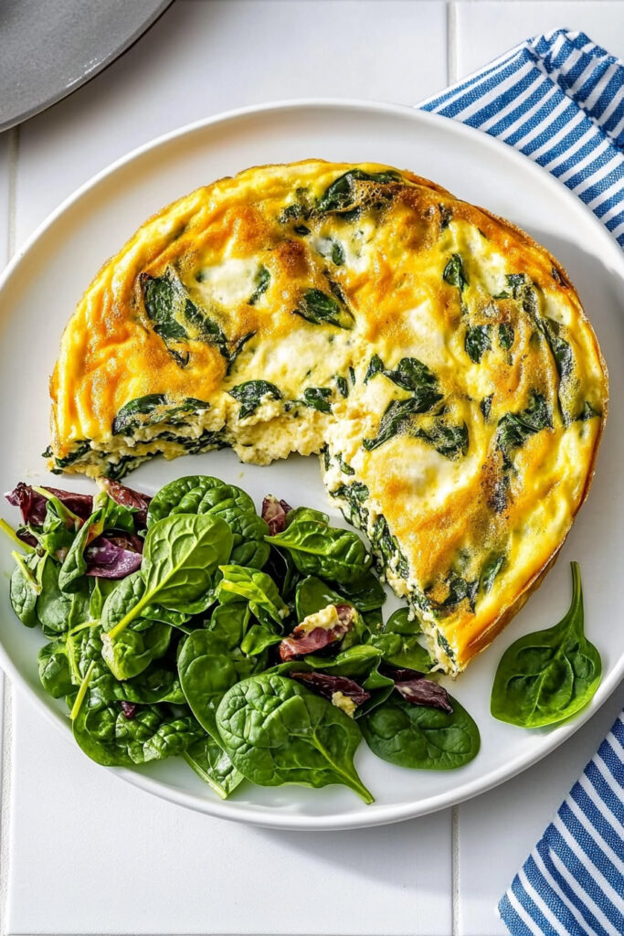 Cottage Cheese Egg and Sausage Frittata Recipe