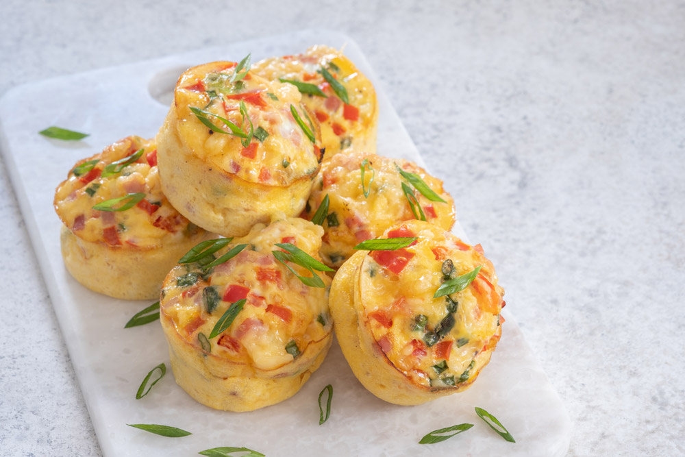 Customizations Veggie & Cheese Egg Muffins