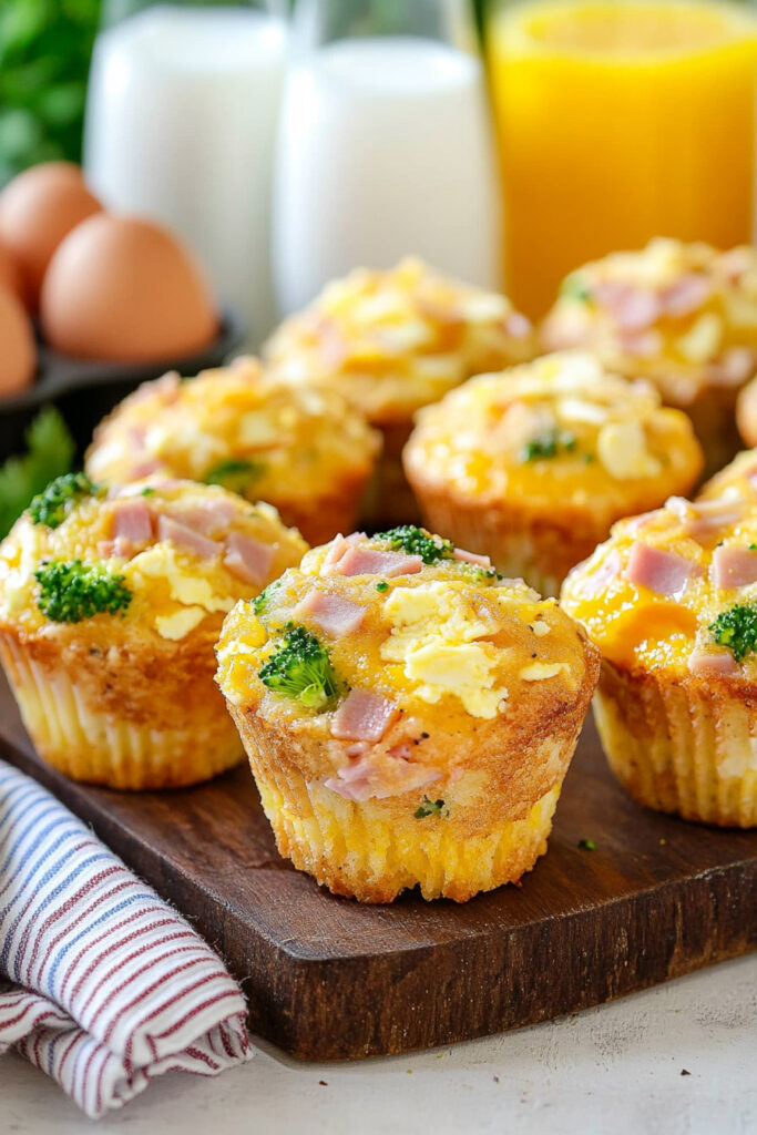 How to Make Breakfast Muffins with a Hash Brown Crust